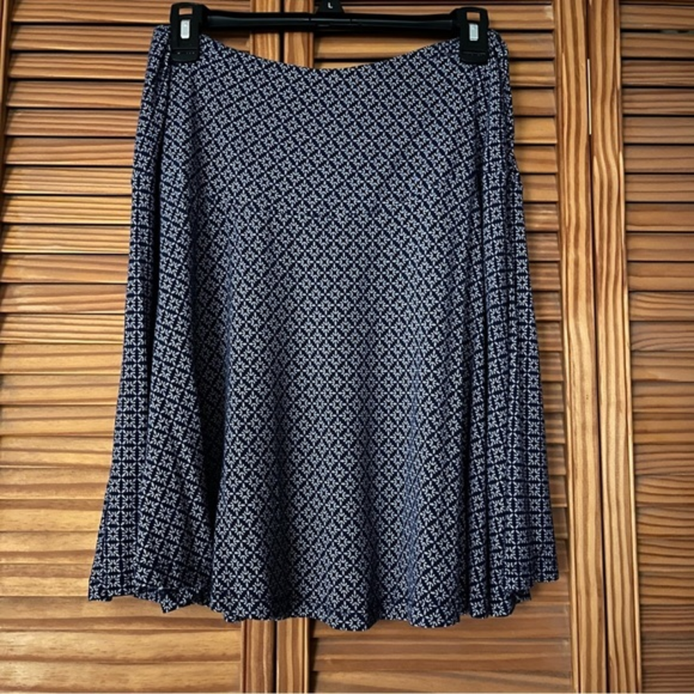 Joules Clothing Great Britain‎ Navy Geometric Anchor Skirt